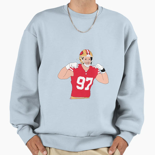 San Francisco 49Ers NB Sweatshirt - Minimalist Print Men Women - T-Shirt, Sweatshirt, Hoodie