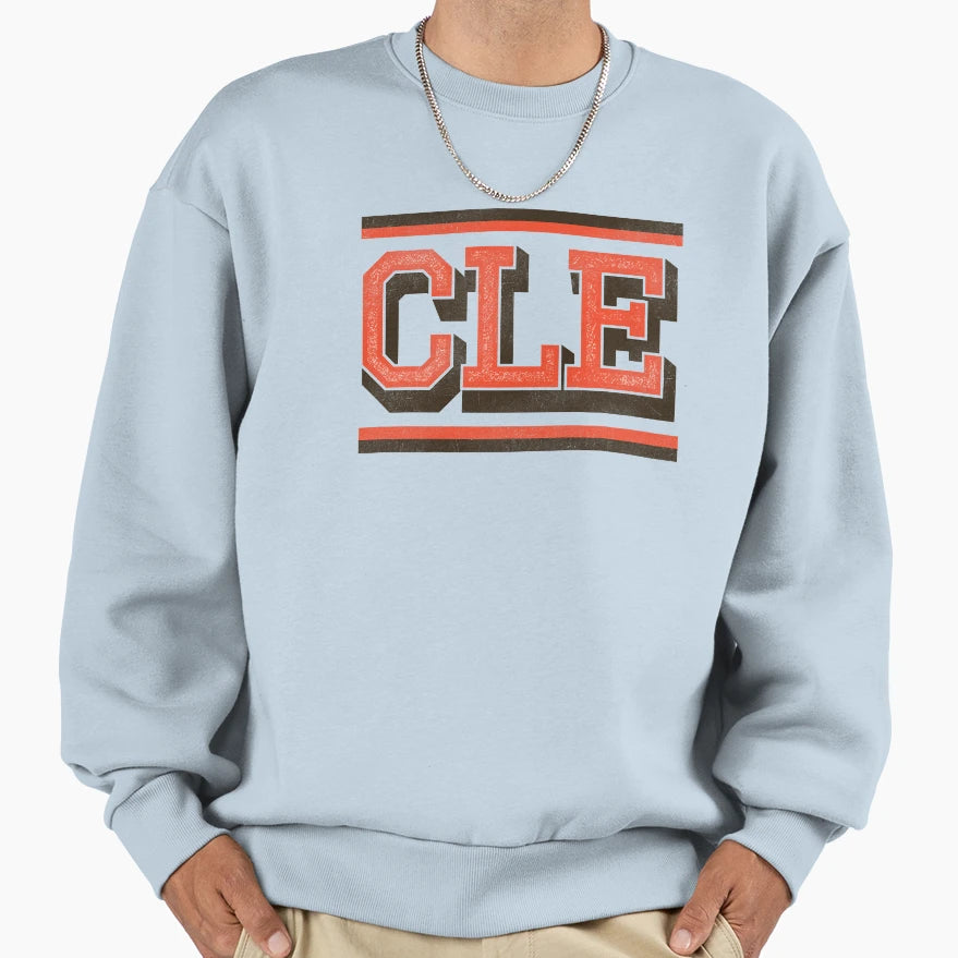 Cle Browns Sweatshirt - Streetwear Style for Adults - T-Shirt, Sweatshirt, Hoodie