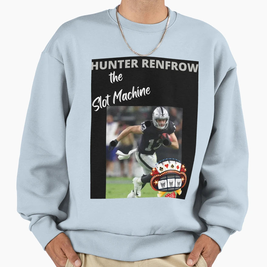 Hunter Slot Machine Renfrow T-Shirt - Minimalist Print Unisex - T-Shirt, Sweatshirt, Hoodie