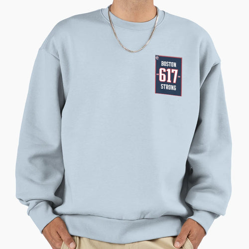 617 Boston Strong Support Your Sweatshirt - Aesthetic Graphic Unisex - T-Shirt, Sweatshirt, Hoodie