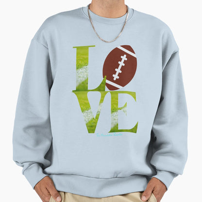 American Football Love Sweatshirt - Fun Novelty Design Men Women - T-Shirt, Sweatshirt, Hoodie