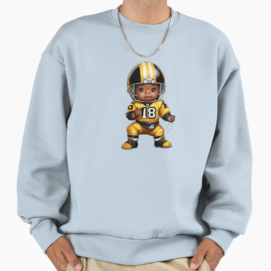 Football Two Sweatshirt - Graphic Print Men Women - T-Shirt, Sweatshirt, Hoodie