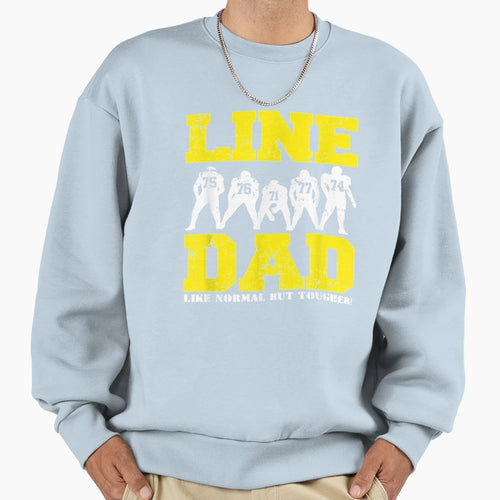Offensive Lineman Line Sweatshirt - Minimalist Print Men Women - T-Shirt, Sweatshirt, Hoodie