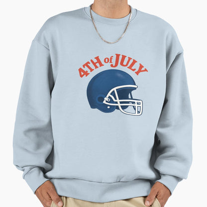 4Th July Football Sweatshirt - Trendy Graphic Men Women - T-Shirt, Sweatshirt, Hoodie
