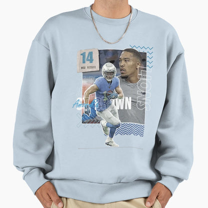 Amon Sport Ra Sport St Brown Sweatshirt - Casual Everyday Wear Unisex - T-Shirt, Sweatshirt, Hoodie