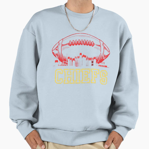 Chiefs Kansas City Football Sweatshirt - Fun Novelty Design Unisex - T-Shirt, Sweatshirt, Hoodie
