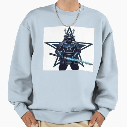 Cowboys Star Samurai Warrior Sweatshirt - Minimalist Print Men Women - T-Shirt, Sweatshirt, Hoodie