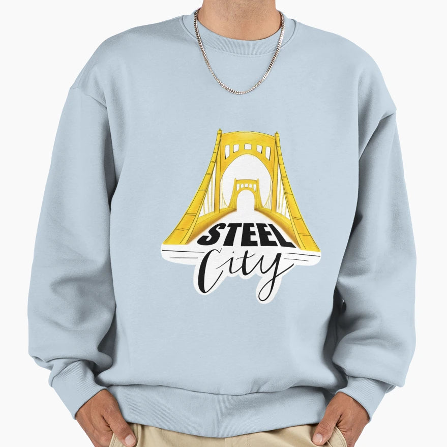 Steel City Sweatshirt - Streetwear Style for Adults - T-Shirt, Sweatshirt, Hoodie