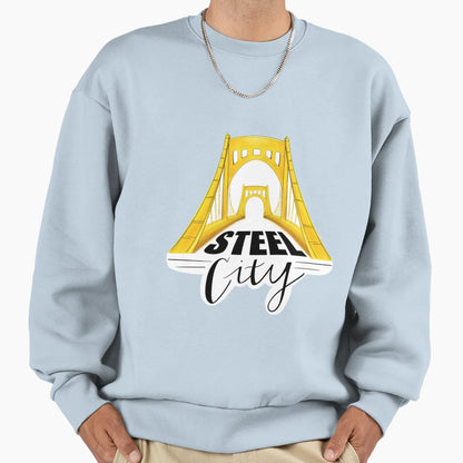 Steel City Sweatshirt - Streetwear Style for Adults - T-Shirt, Sweatshirt, Hoodie