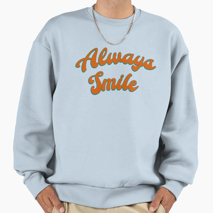 Smile Its Free Therapy Sweatshirt - Aesthetic Graphic for Adults - T-Shirt, Sweatshirt, Hoodie