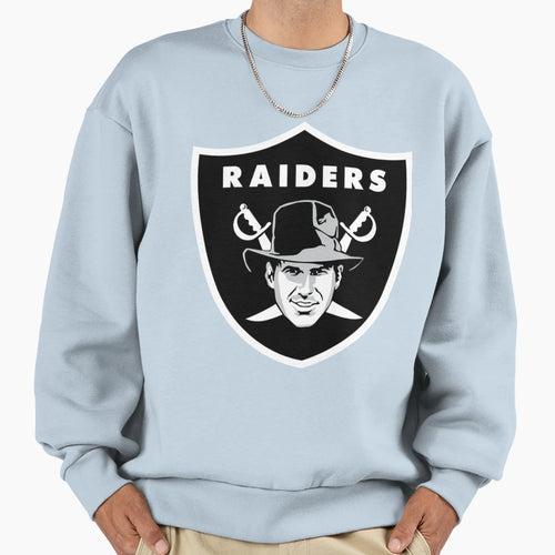 Raider Black Symbol Sweatshirt - Streetwear Style Men Women - T-Shirt, Sweatshirt, Hoodie