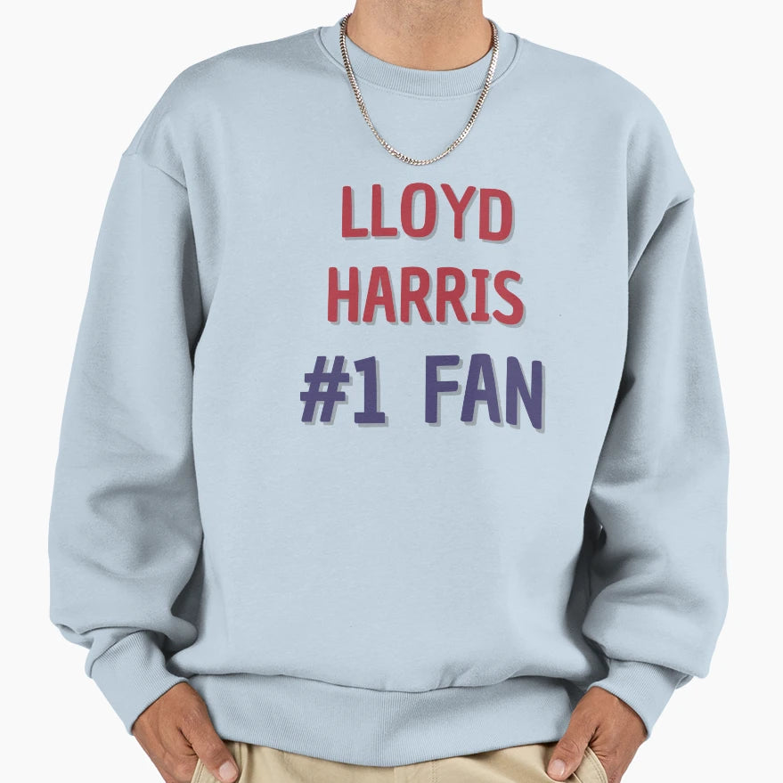 Lloyd Harris 1 Fan Sweatshirt - Fun Novelty Design Men Women - T-Shirt, Sweatshirt, Hoodie