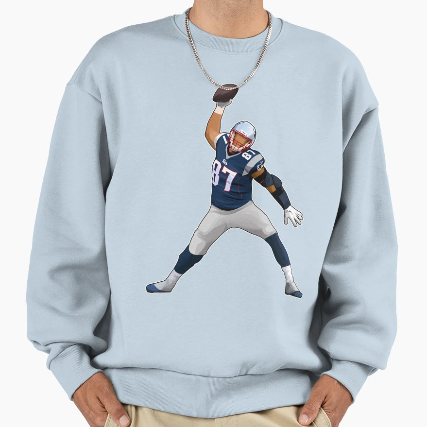 Gronk Mad Touchdown Sweatshirt - Fun Novelty Design for Adults - T-Shirt, Sweatshirt, Hoodie