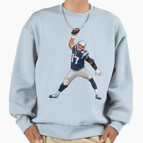 Gronk Mad Touchdown Sweatshirt - Fun Novelty Design for Adults - T-Shirt, Sweatshirt, Hoodie