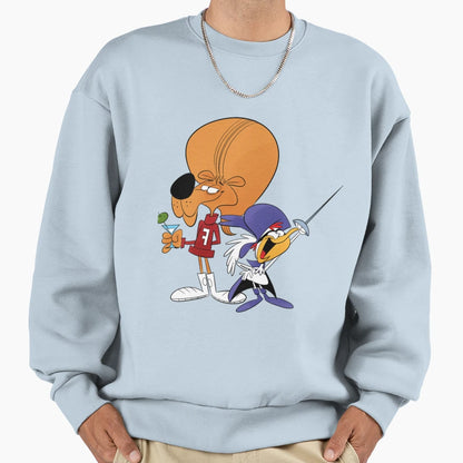 Super Chicken Sweatshirt - Graphic Print Men Women - T-Shirt, Sweatshirt, Hoodie