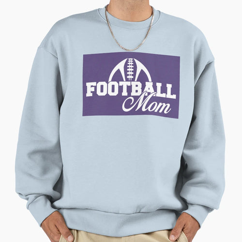 Football Mom Sweatshirt - Casual Everyday Wear for Adults - T-Shirt, Sweatshirt, Hoodie