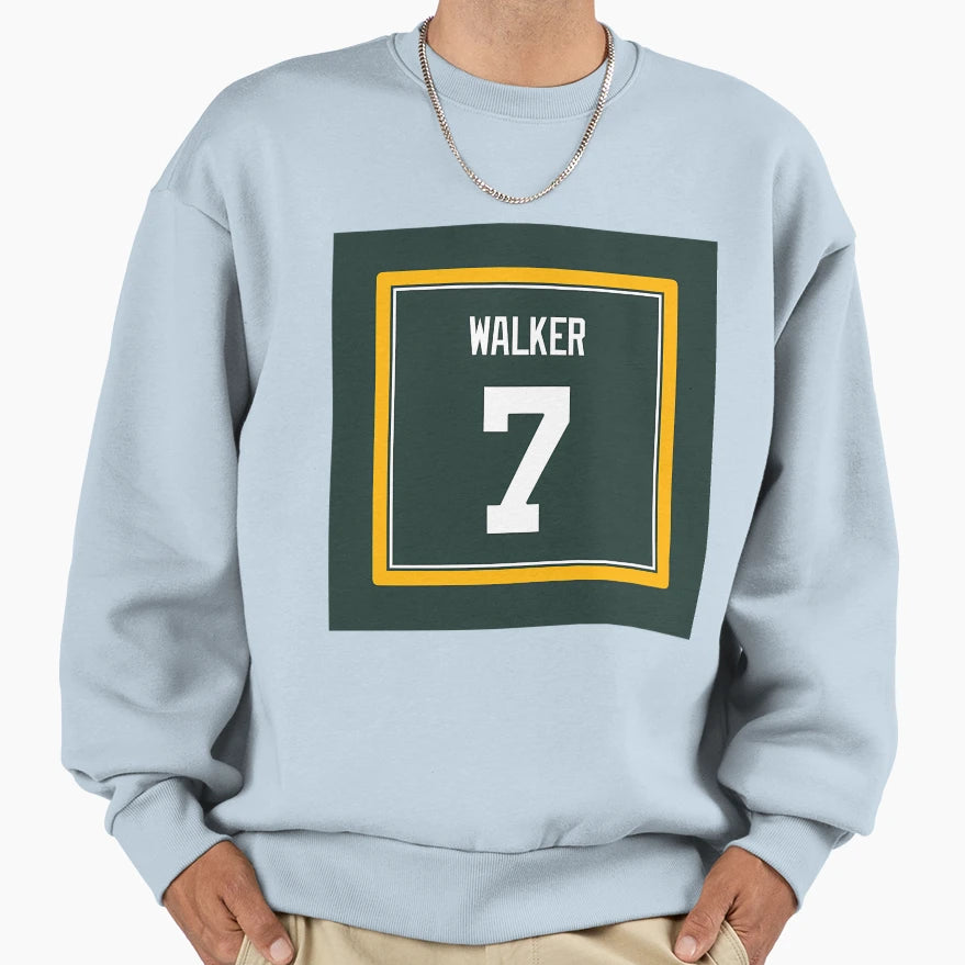 Quay Walker Green Bay Sweatshirt - Custom Art Print Men Women - T-Shirt, Sweatshirt, Hoodie