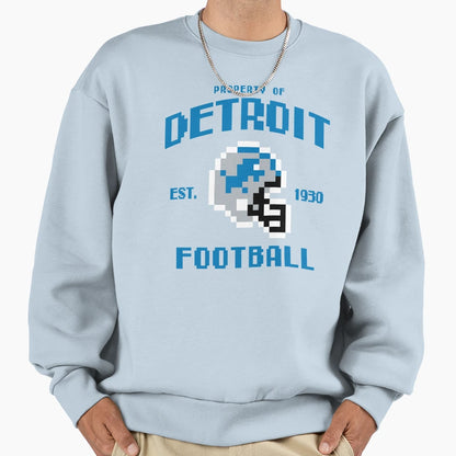 Property Detroit Lions Football Sweatshirt - Novelty Apparel Men Women - T-Shirt, Sweatshirt, Hoodie