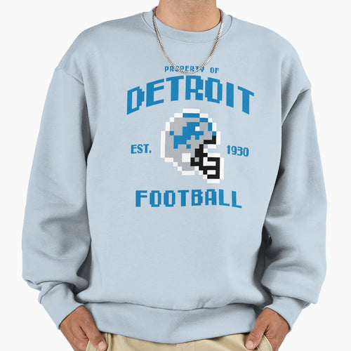 Property Detroit Lions Football Sweatshirt - Novelty Apparel Men Women - T-Shirt, Sweatshirt, Hoodie