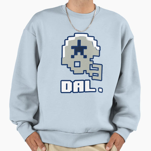 Dallas Tecmo Bowl Football Video Games T-Shirt - Trendy Graphic for Adults - T-Shirt, Sweatshirt, Hoodie