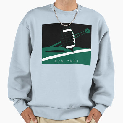 New York Nfl Fan Art Sweatshirt - Unique Graphic Men Women - T-Shirt, Sweatshirt, Hoodie