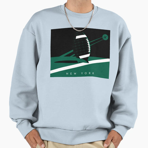 New York Nfl Fan Art Sweatshirt - Unique Graphic Men Women - T-Shirt, Sweatshirt, Hoodie
