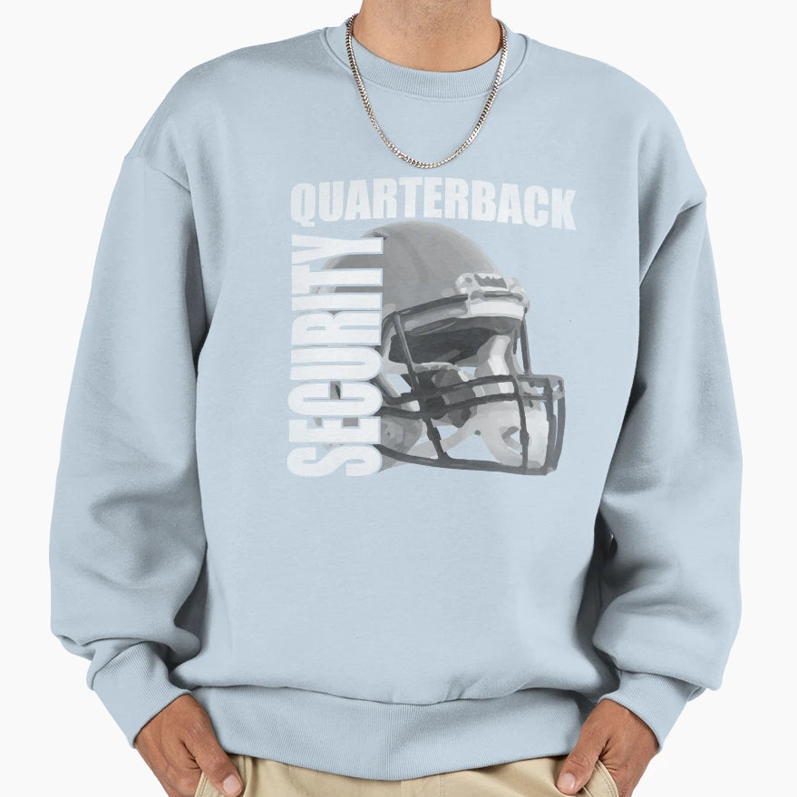 Quarterback Security Sweatshirt - Minimalist Print Unisex - T-Shirt, Sweatshirt, Hoodie