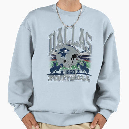 Art Dallas Cowboys Sweatshirt - Unique Graphic Men Women - T-Shirt, Sweatshirt, Hoodie