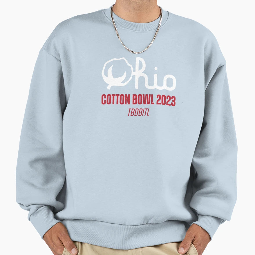 Script Cotton White Red Sweatshirt - Streetwear Style Men Women - T-Shirt, Sweatshirt, Hoodie