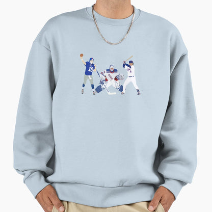 Kings New York Sweatshirt - Minimalist Print Men Women - T-Shirt, Sweatshirt, Hoodie