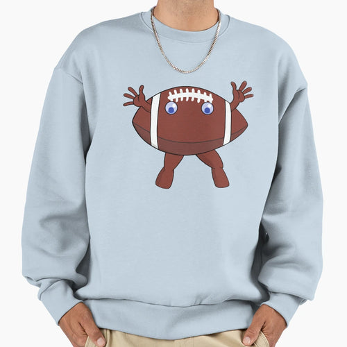 Funny Football Sweatshirt - Graphic Print Unisex - T-Shirt, Sweatshirt, Hoodie
