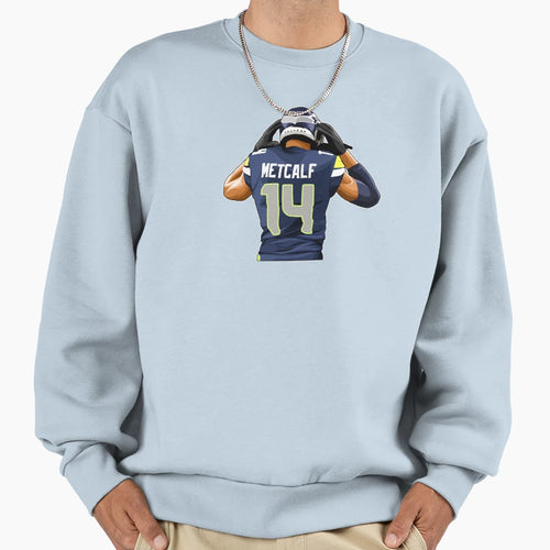 Dk Metcalf No 14 React Art Sweatshirt - Graphic Print Men Women - T-Shirt, Sweatshirt, Hoodie