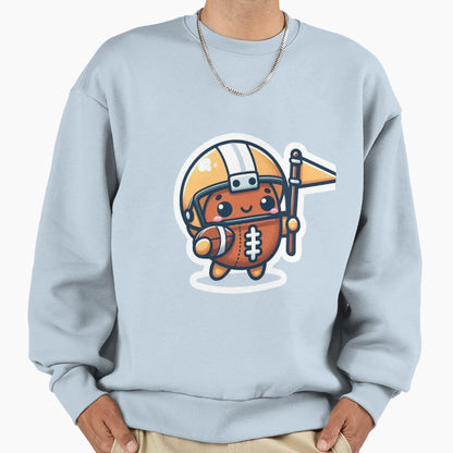 American Football Mascot 2 Sweatshirt - Graphic Print for Adults - T-Shirt, Sweatshirt, Hoodie