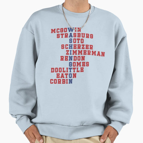 Washington Baseball 2019 Sweatshirt - Custom Art Print Men Women - T-Shirt, Sweatshirt, Hoodie