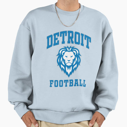 Detroit Football Fan Sweatshirt - Casual Everyday Wear for Adults - T-Shirt, Sweatshirt, Hoodie