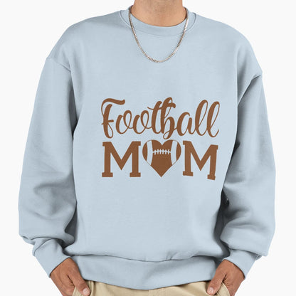 Football Mom Sweatshirt - Casual Everyday Wear for Adults - T-Shirt, Sweatshirt, Hoodie