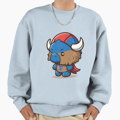 Buffalo Bills Mascot Sweatshirt - Trendy Graphic for Adults - T-Shirt, Sweatshirt, Hoodie