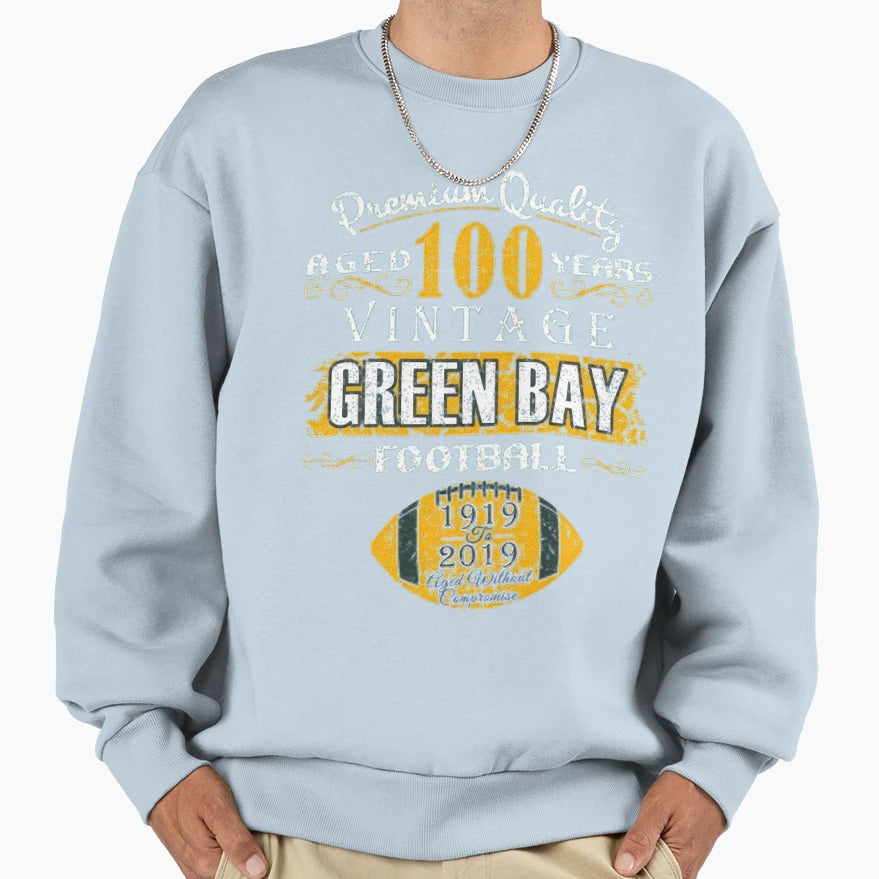 Art Green Bay Packers Sweatshirt - Casual Everyday Wear for Adults - T-Shirt, Sweatshirt, Hoodie