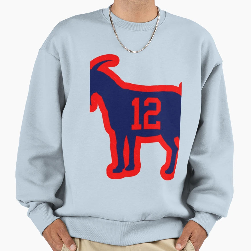 Tb Goat 12 Sweatshirt - Trendy Graphic Men Women - T-Shirt, Sweatshirt, Hoodie