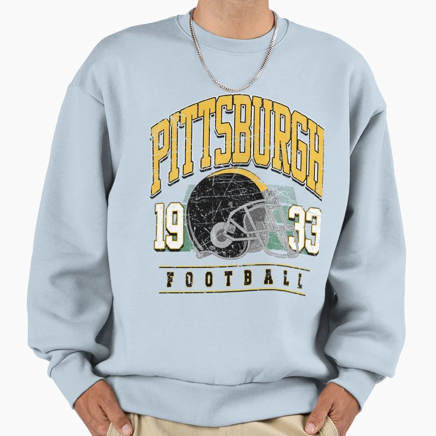 Pittsburgh Steelers Sweatshirt - Fun Novelty Design Men Women - T-Shirt, Sweatshirt, Hoodie