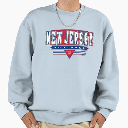 New Jersey York Football Giants Sweatshirt - Trendy Graphic Men Women - T-Shirt, Sweatshirt, Hoodie