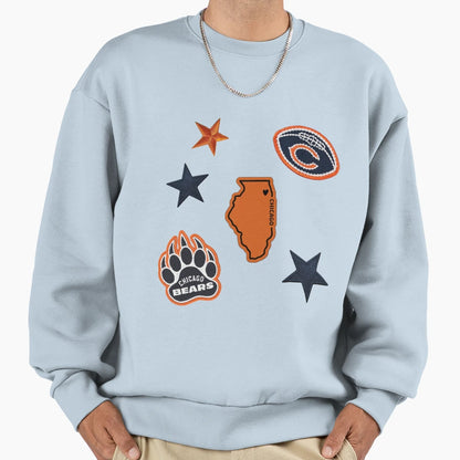 Bears Collage Sweatshirt - Novelty Apparel Men Women - T-Shirt, Sweatshirt, Hoodie