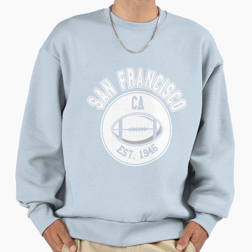 San Francisco Football 49 Sweatshirt - Novelty Apparel Men Women - T-Shirt, Sweatshirt, Hoodie