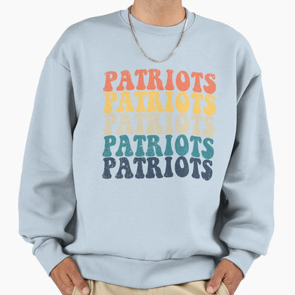Patriots High School Patriots Sweatshirt - Trendy Graphic for Adults - T-Shirt, Sweatshirt, Hoodie