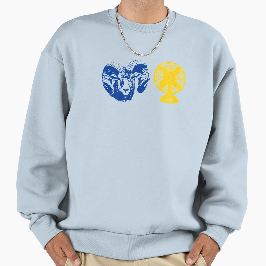 Ram Fan Sweatshirt - Novelty Apparel Men Women - T-Shirt, Sweatshirt, Hoodie