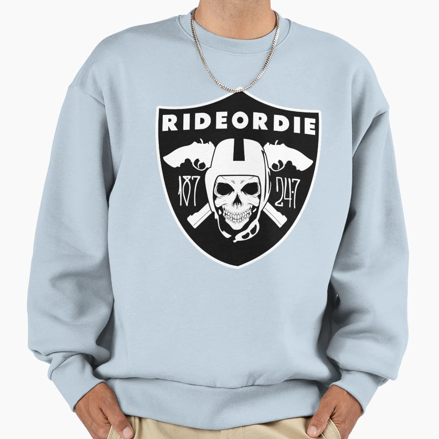 Ride Or Die Sweatshirt - Custom Art Print Unisex - T-Shirt, Sweatshirt, Hoodie