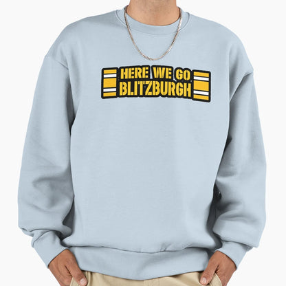 Here We Go Pittsburgh Football And T-Shirt - Custom Art Print for Adults - T-Shirt, Sweatshirt, Hoodie