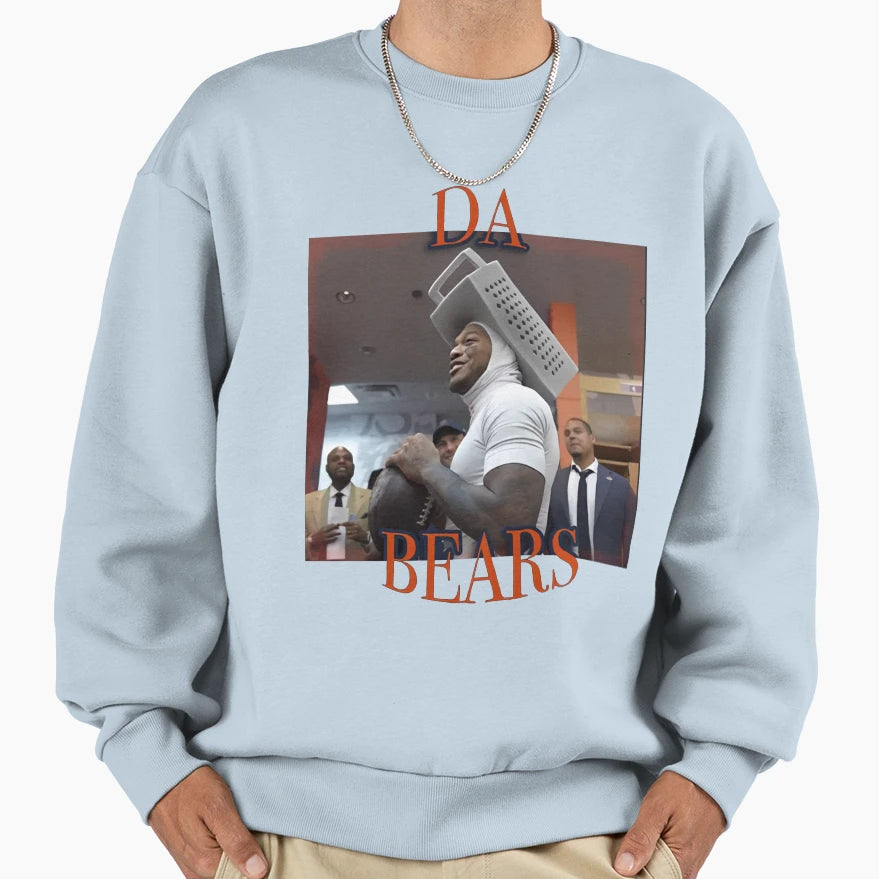 Da Bears Dj Moore Chicago Sweatshirt - Casual Everyday Wear for Adults - T-Shirt, Sweatshirt, Hoodie