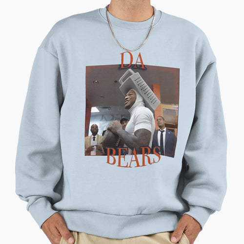 Da Bears Dj Moore Chicago Sweatshirt - Casual Everyday Wear for Adults - T-Shirt, Sweatshirt, Hoodie