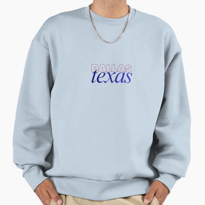 Dallas Texas Smu Sweatshirt - Trendy Graphic for Adults - T-Shirt, Sweatshirt, Hoodie
